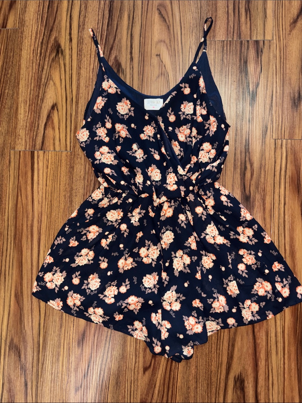 Sienna Sky Floral Romper